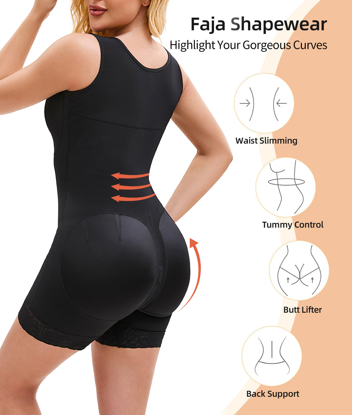 Zerivom Fajas Colombiana Shapewear For Women